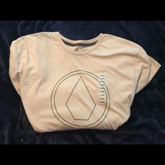 Volcom Mens Pin Stone Short Sleeve Oatmeal 2XL - Picture 2 of 2